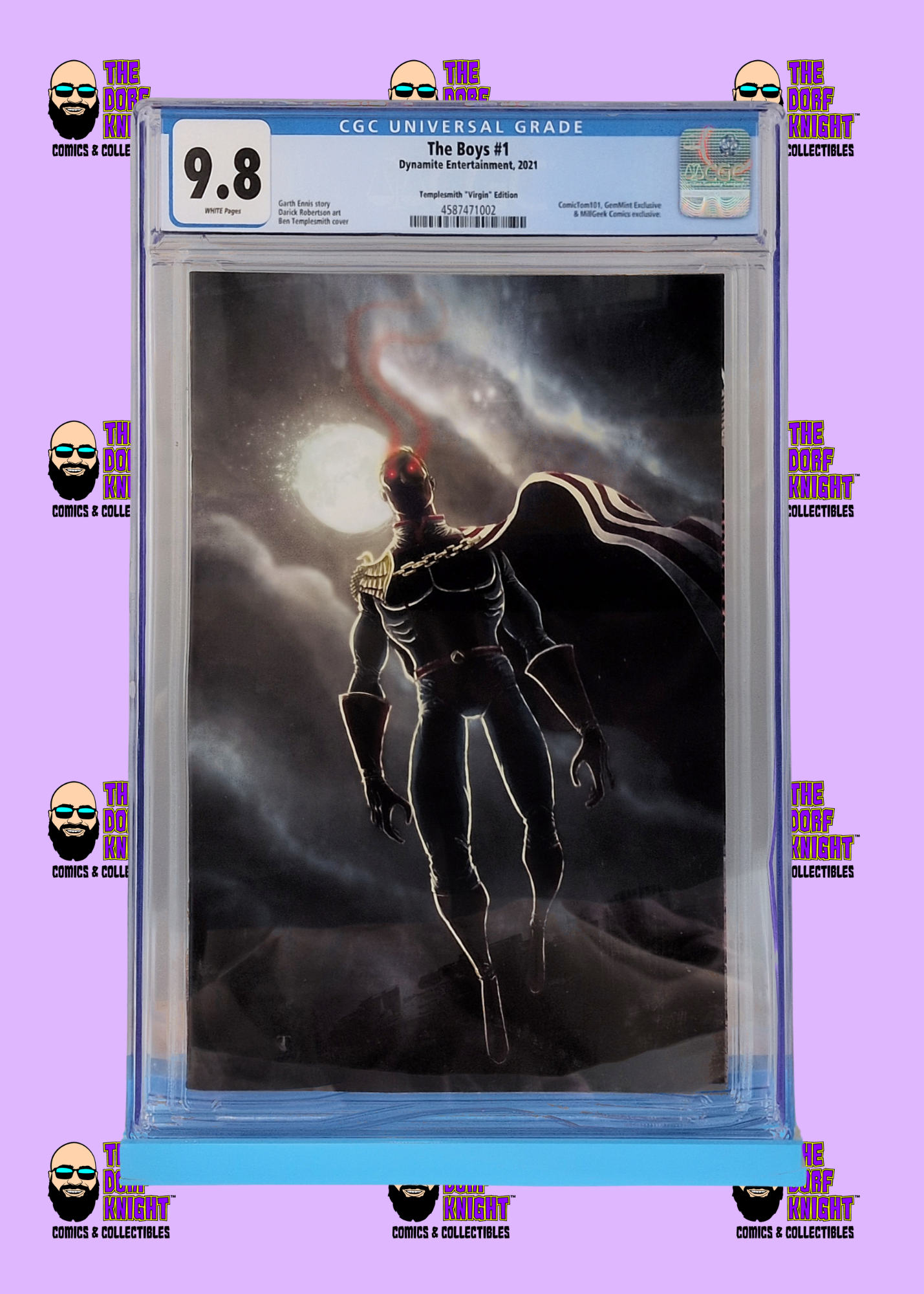 The Boys #1 - Templesmith "Virgin" Edition - 9.8