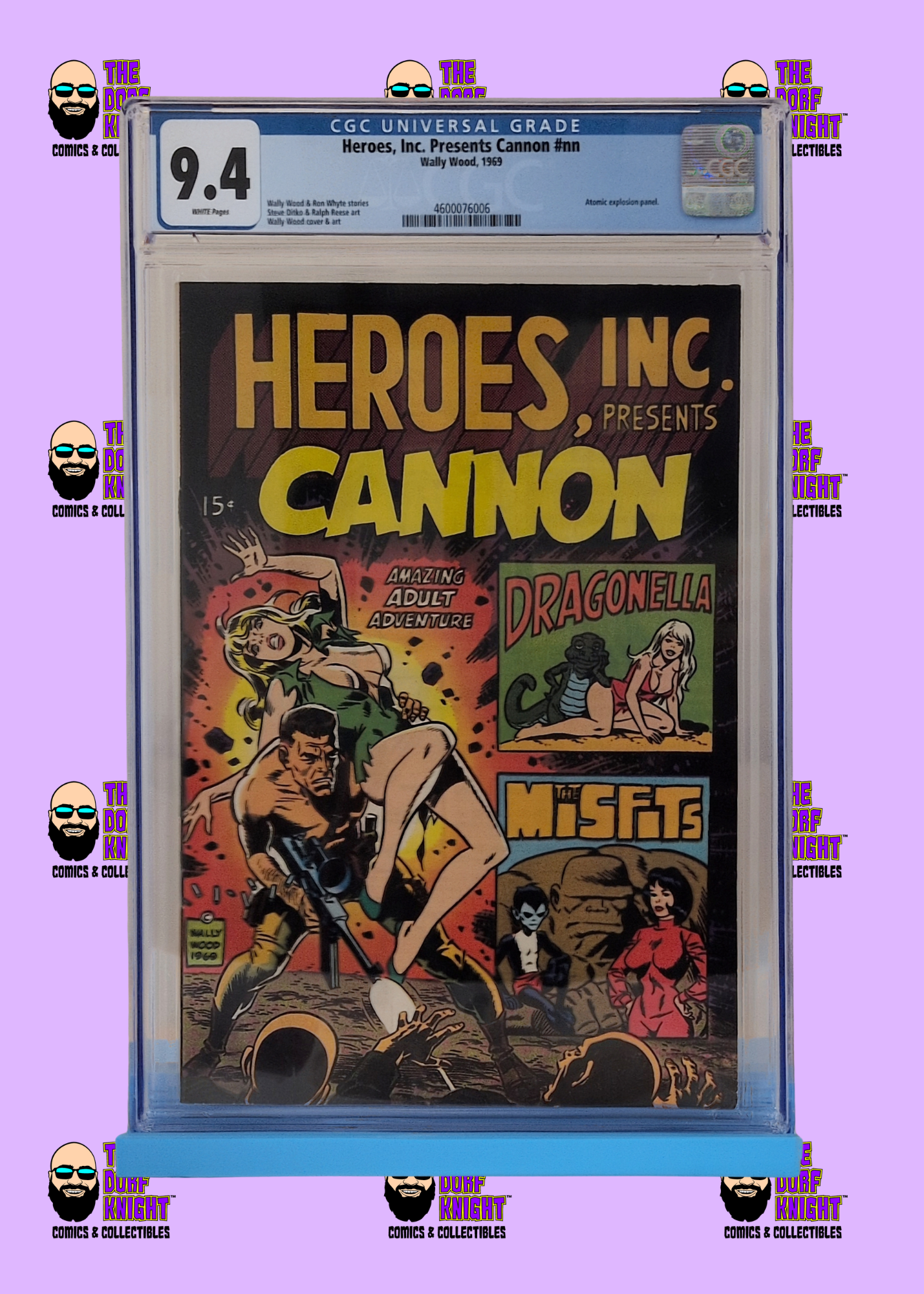 Heroes, Inc. Presents Cannon #nn - 9.4