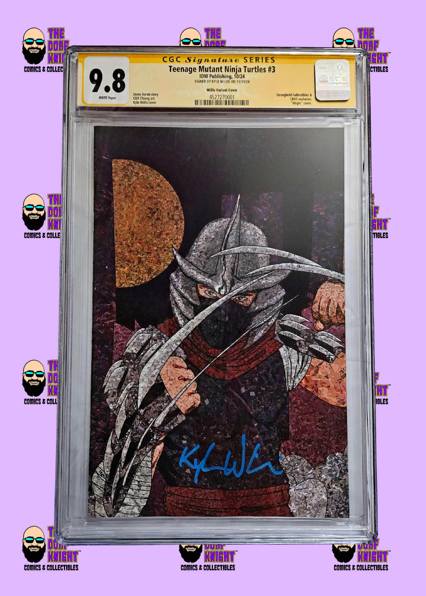 Teenage Mutant Ninja Turtles #3 - Willis Variant Cover - 9.8