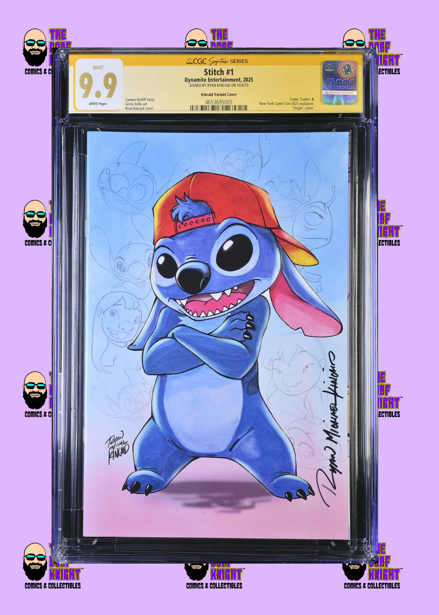 Stitch #1 - Kincaid Variant Cover - 9.9