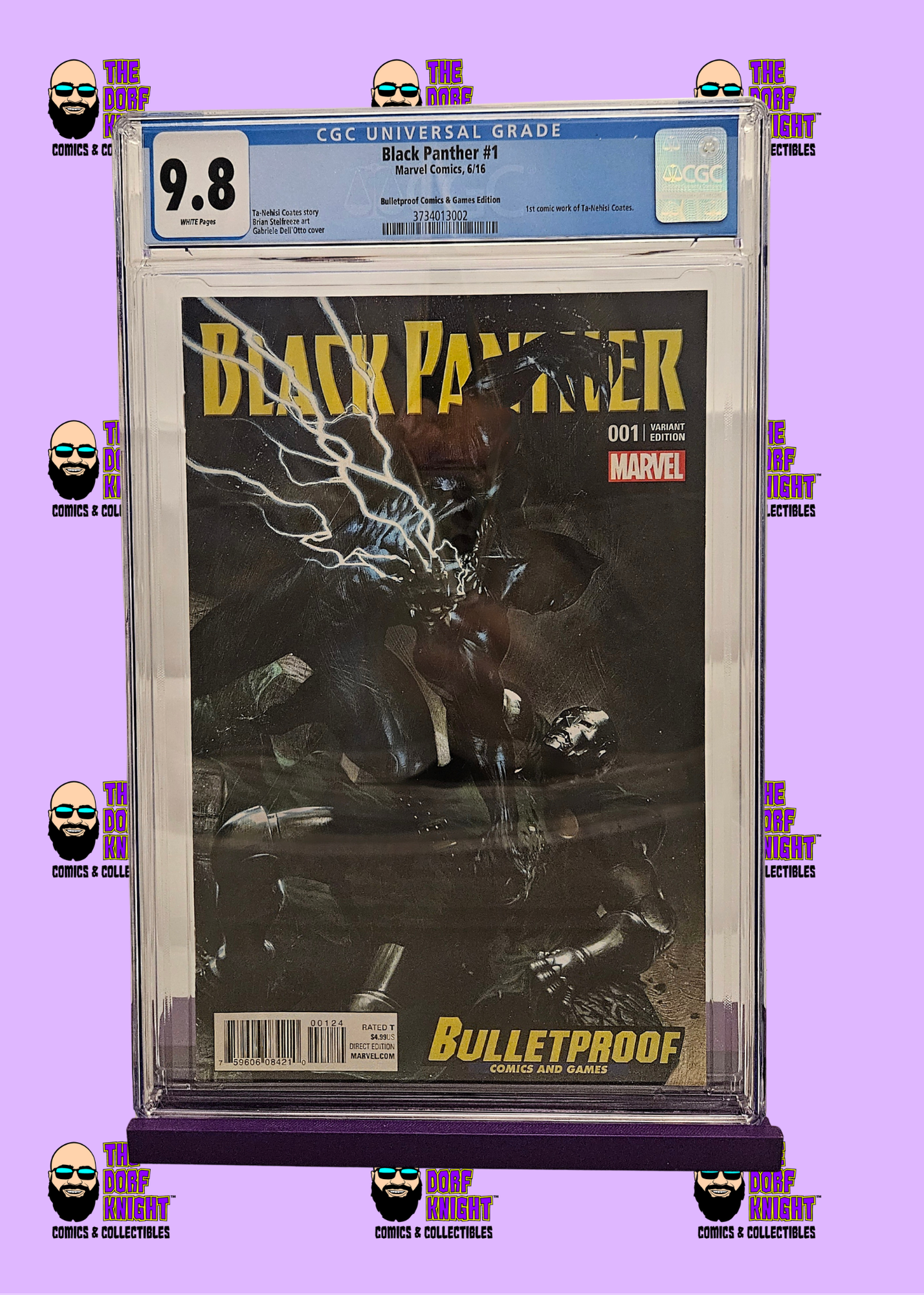 Black Panther #1 - Bulletproof Comics and Games Edtion - 9.8