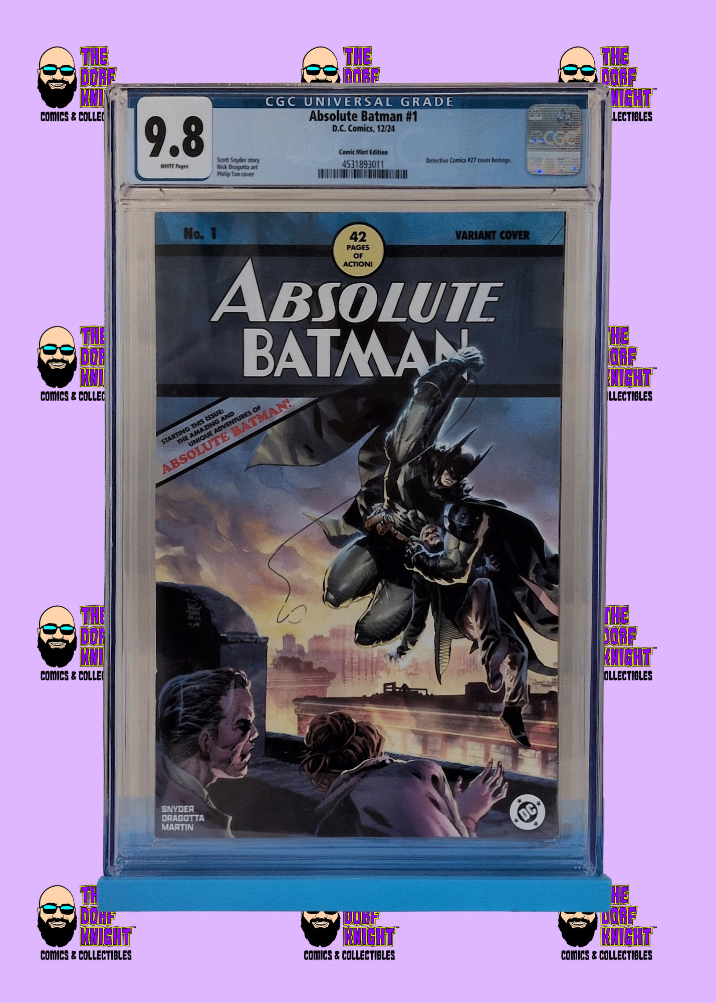 Absolute Batman #1 - Comic Mint Edition - 9.8