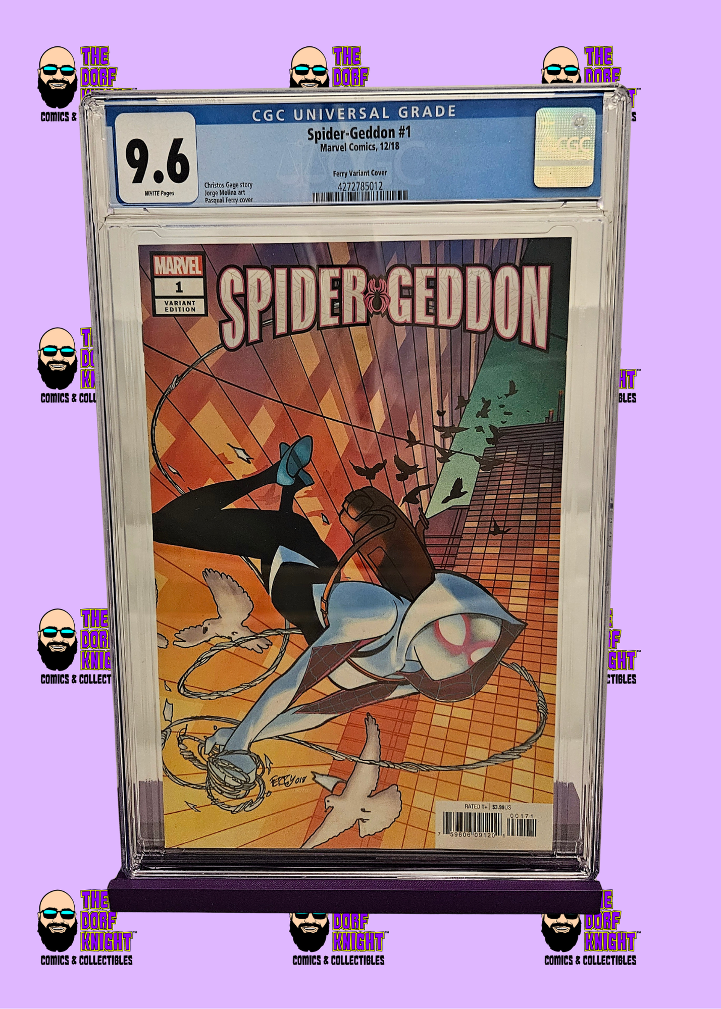 Spider-Geddon #1 - Ferry Variant Cover - 9.8