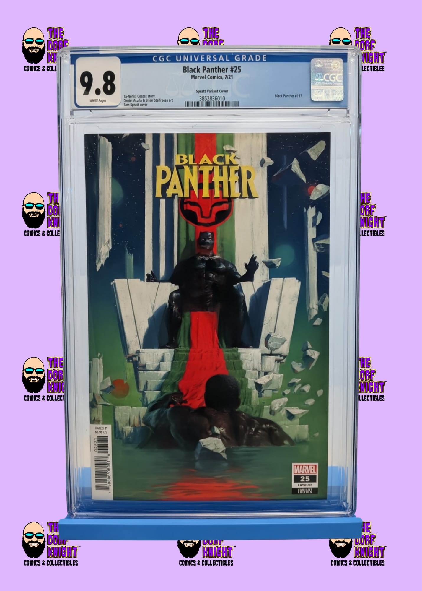 Black Panther #25 - Spratt Variant Cover - 9.8