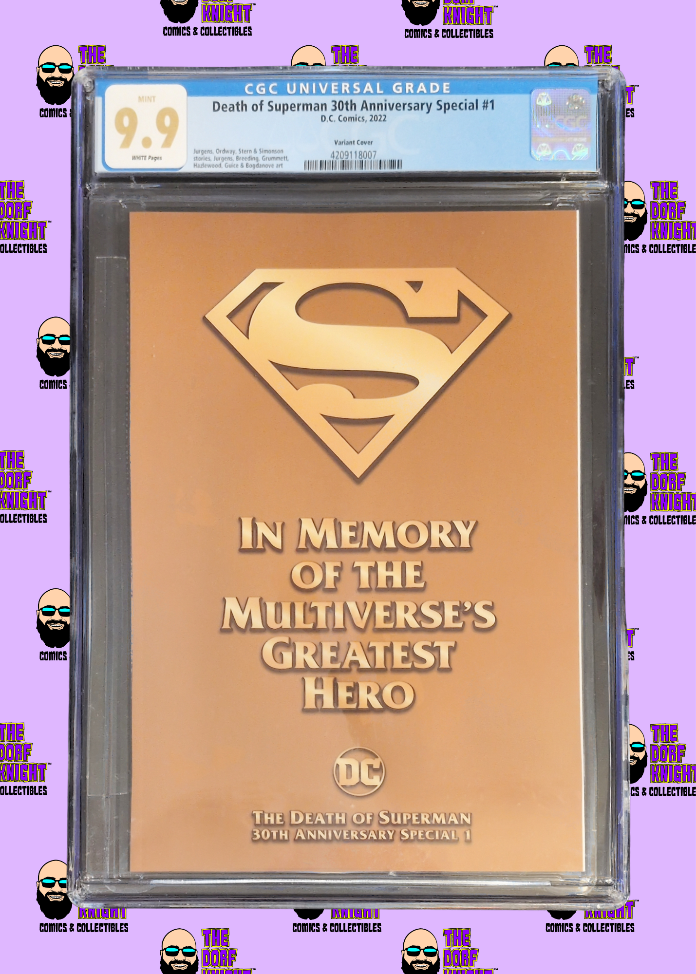 Death of Superman 30th Anniversary Specail # 1 - Varant - 9.9
