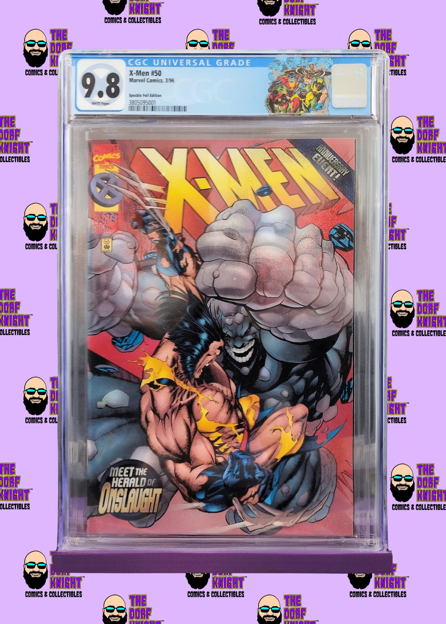 X-Men #50 - Speckle Foil Edition - 9.8