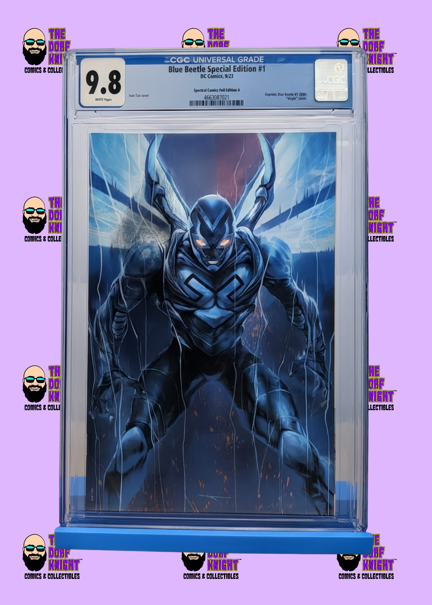 Blue Beetle Special Edition #1 - Spectral Comics Foil Edition A - 9.8