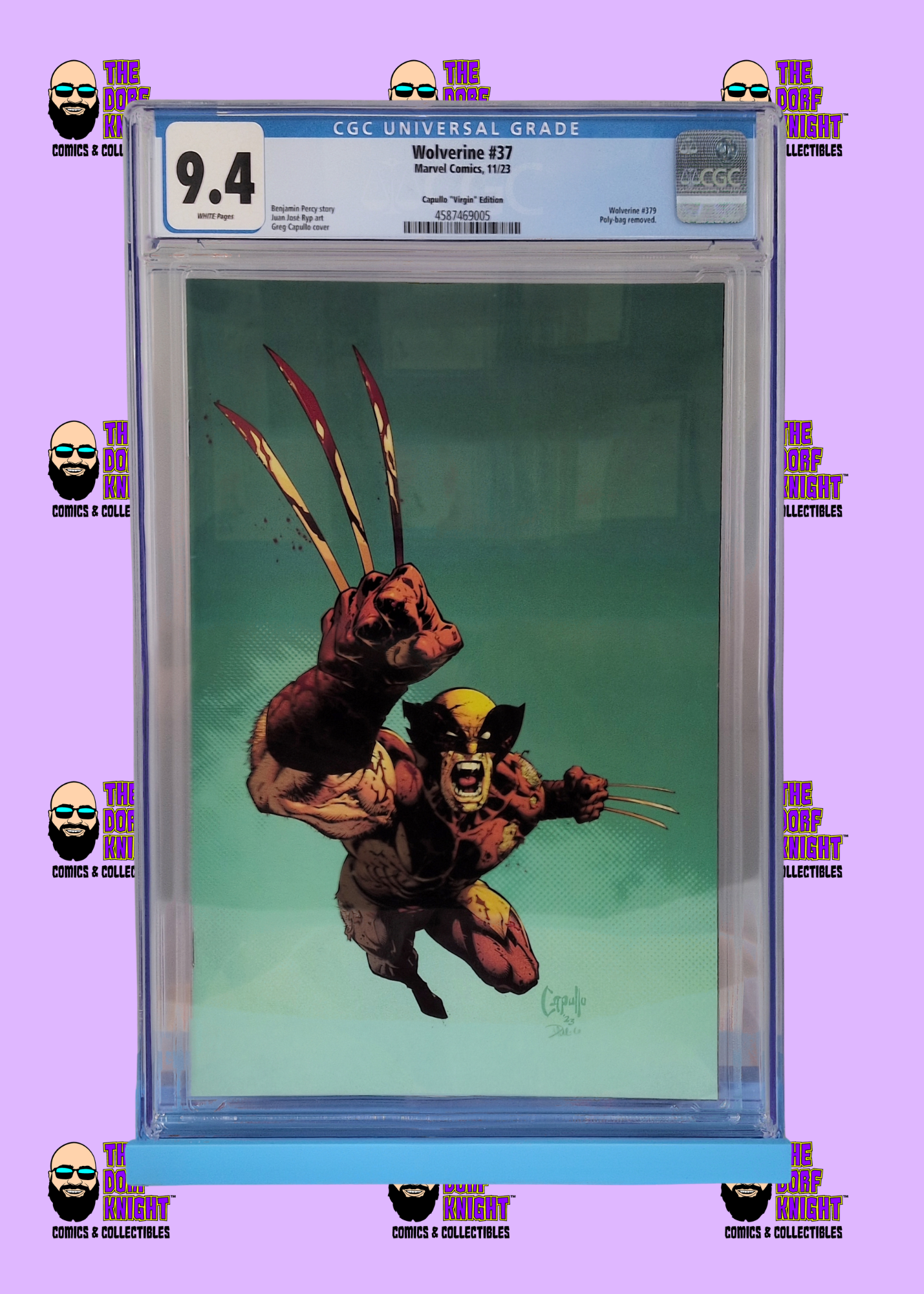 Wolverine #37 - Capullo "Virgin" Edition - 9.4