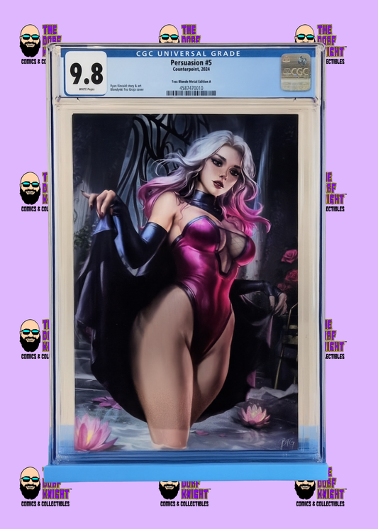 Persuasion #5 - Tess Blonde Metal Edition A - 9.8