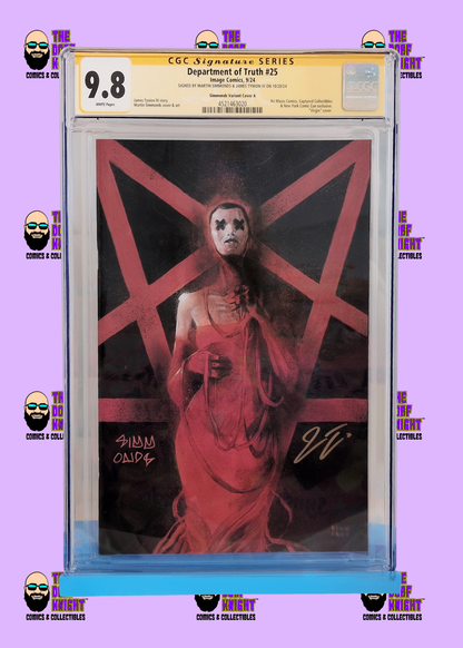 Department of Truth #25 - Simmonds Variant Cover A - 9.8