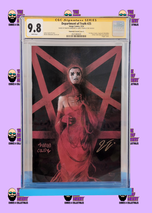 Department of Truth #25 - Simmonds Variant Cover A - 9.8