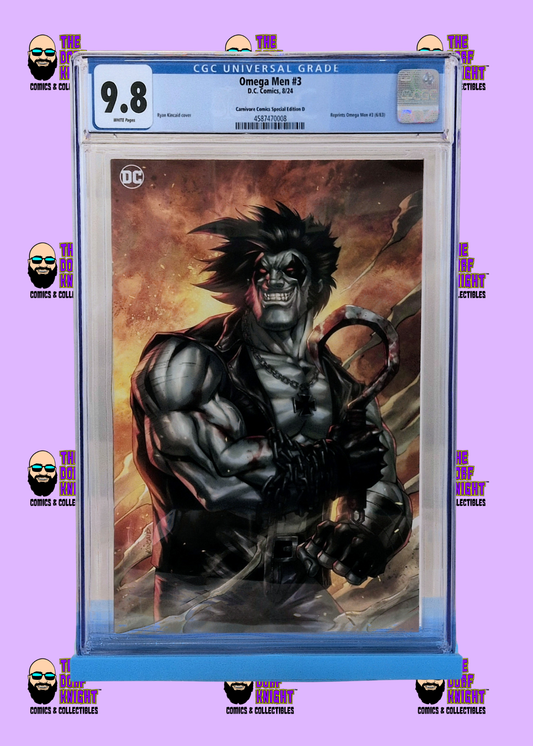 Omega Men #3 - Carnivore Comics Special Edition D - 9.8