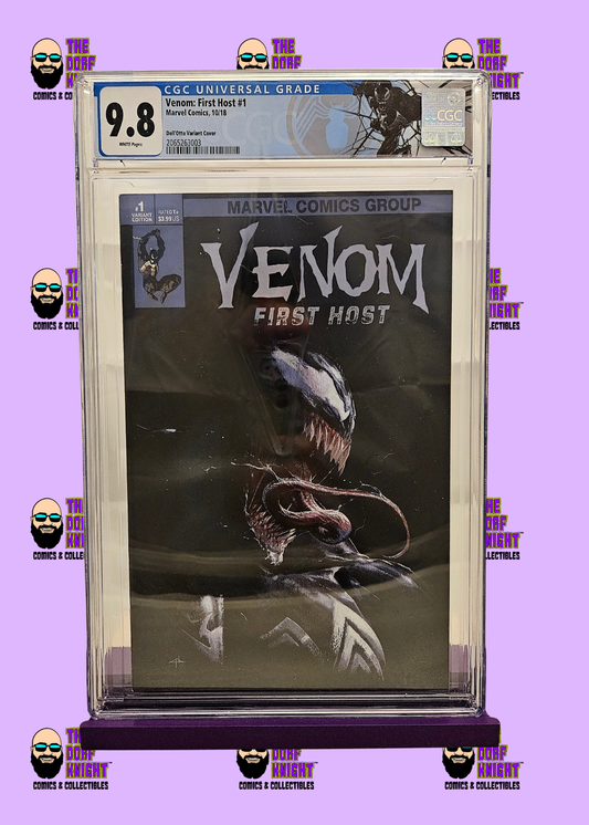 Venom: First Host #1 - Dell'Otto Variant Cover - 9.8