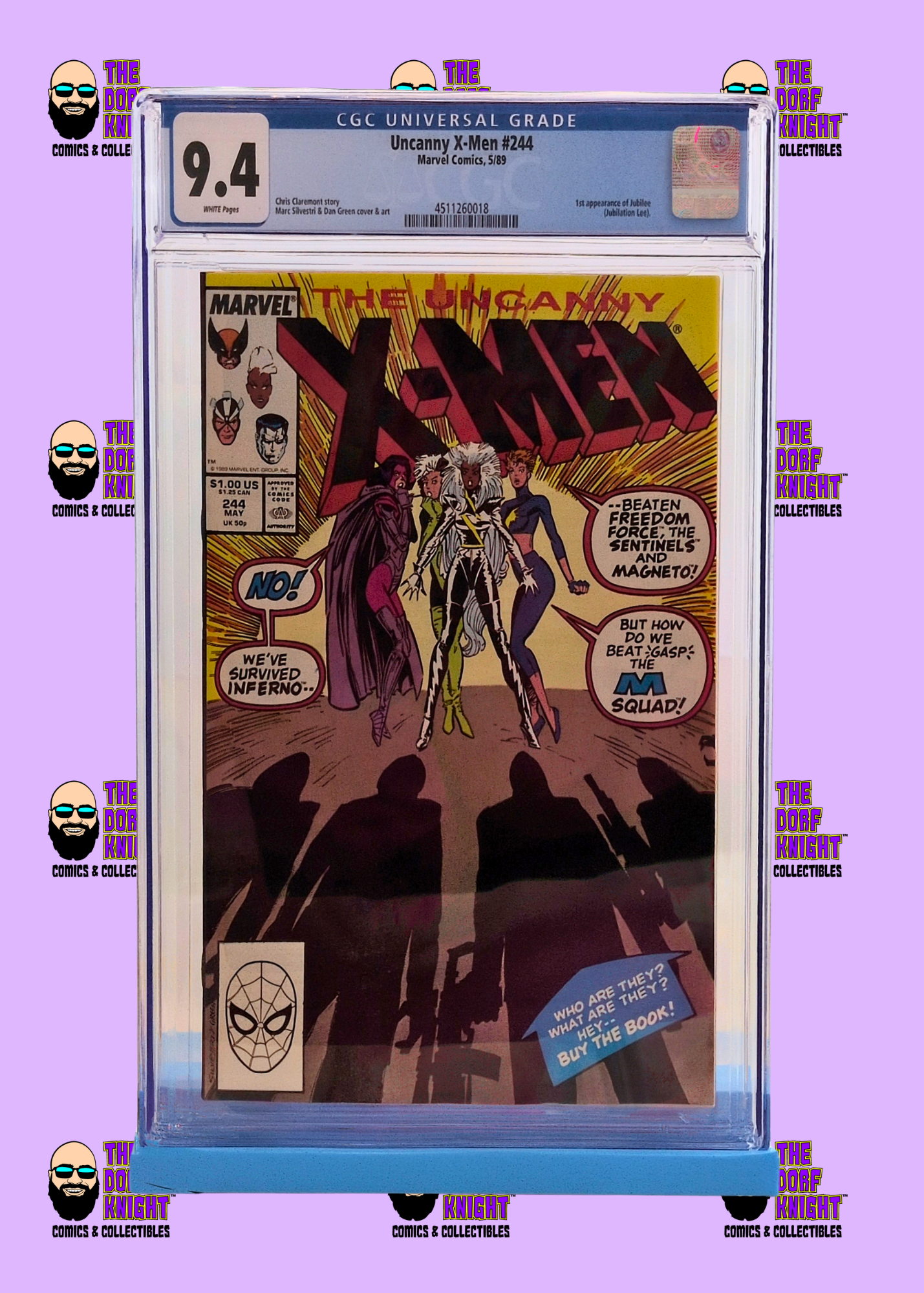 Uncanny X-Men #244 - 9.4