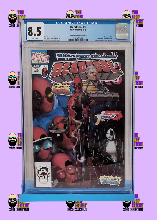 Deadpool #1 - Christhoper Cover Variant A - 8.5