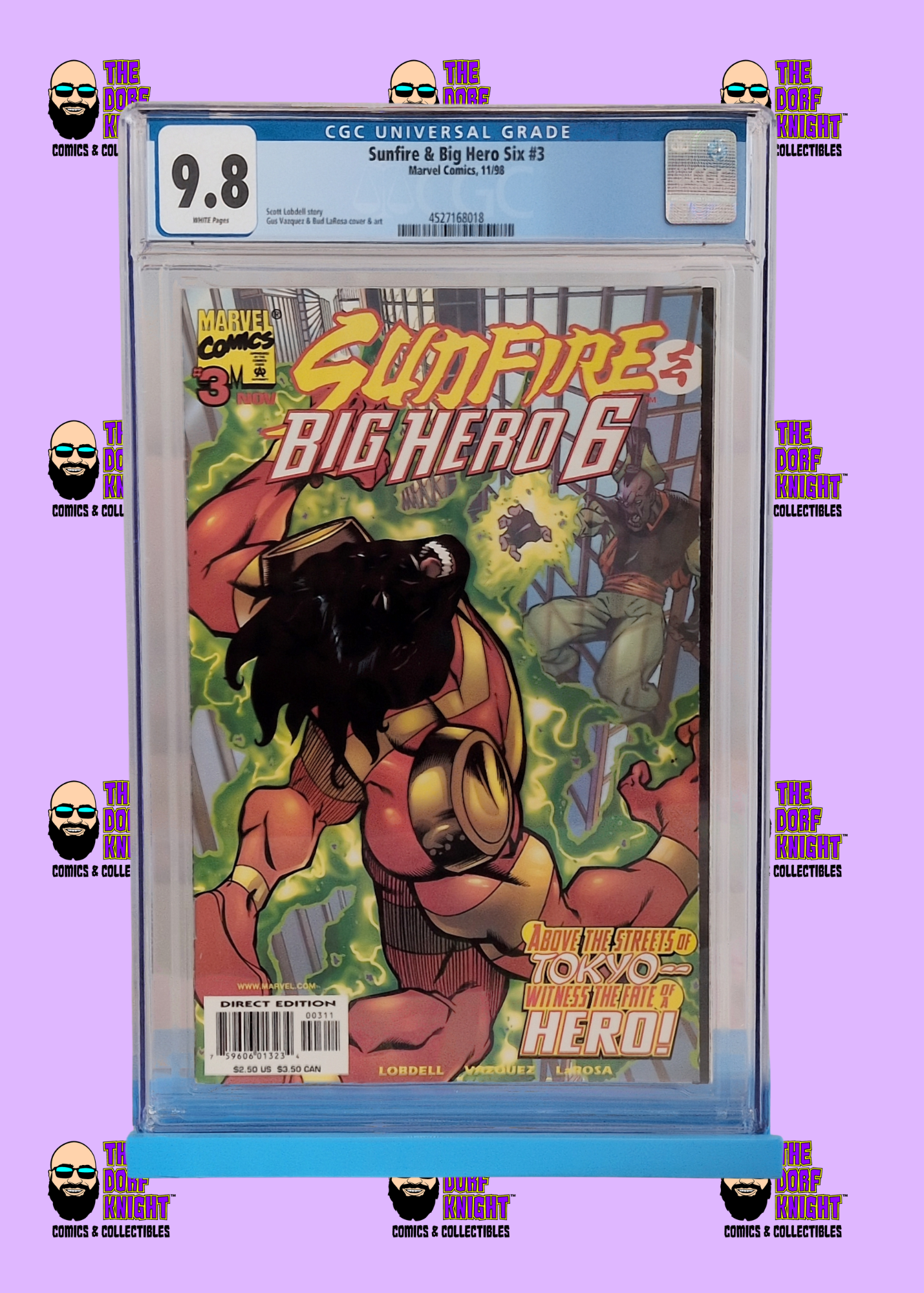 Sunfire & Big Hero Six #3 - 9.8
