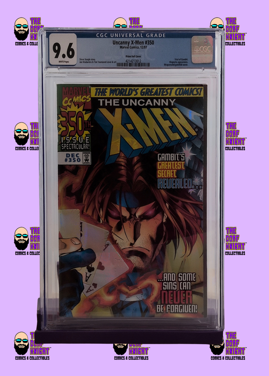 Uncanny X-Men #350 - Prism Foil Cover - 9.6
