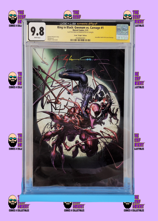 King in Black: Gwenom vs. Carnage #1 - Crain "Virgin" Edition - 9.8