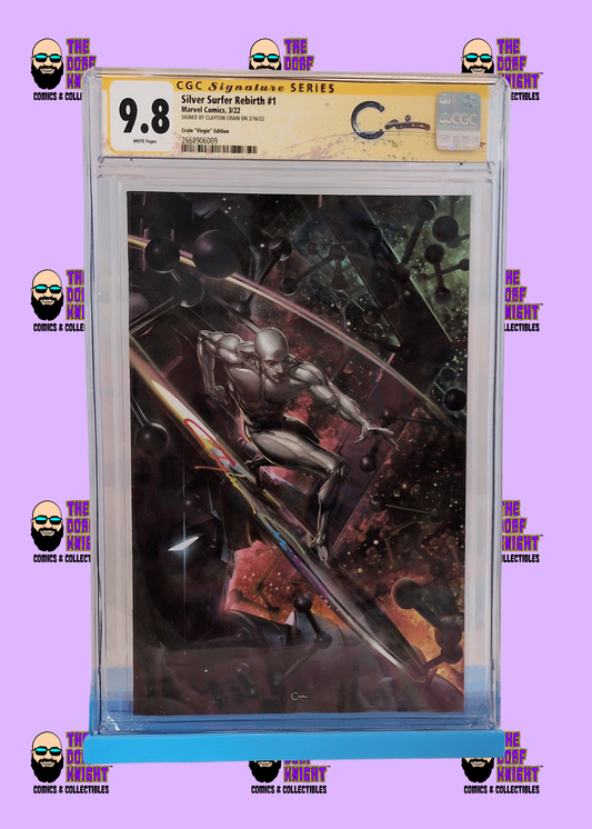 Silver Surfer Rebirth #1 - Crain "Virgin" Edition - 9.8