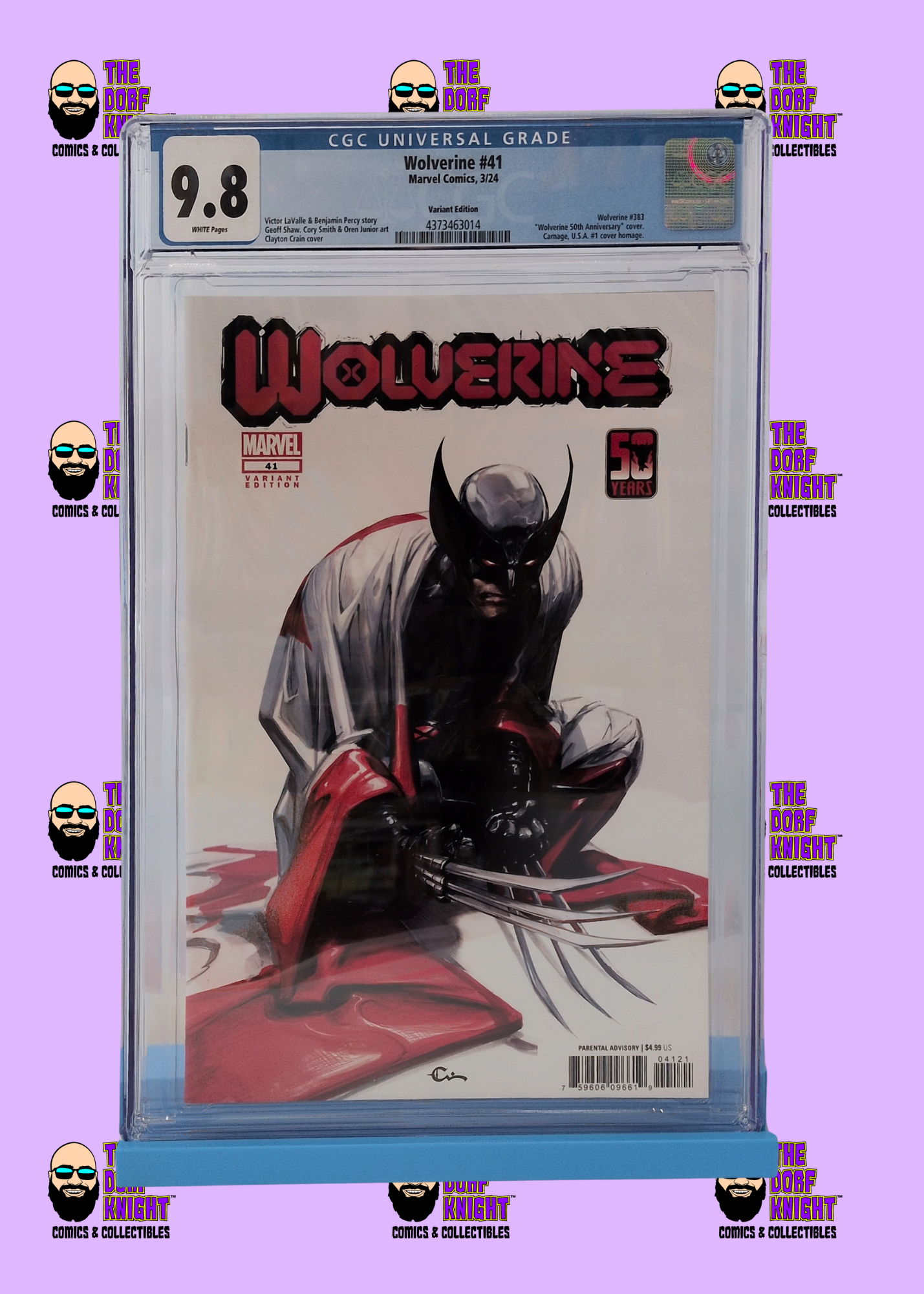 Wolverine #41 - Variant Edition - 9.8