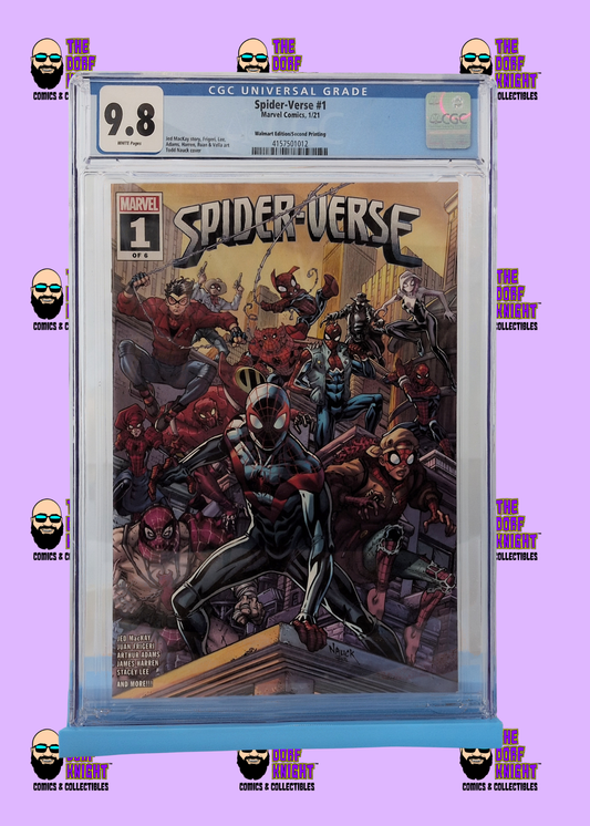 Spider-Verse #1 - Walmart Edition/Second Printing - 9.8