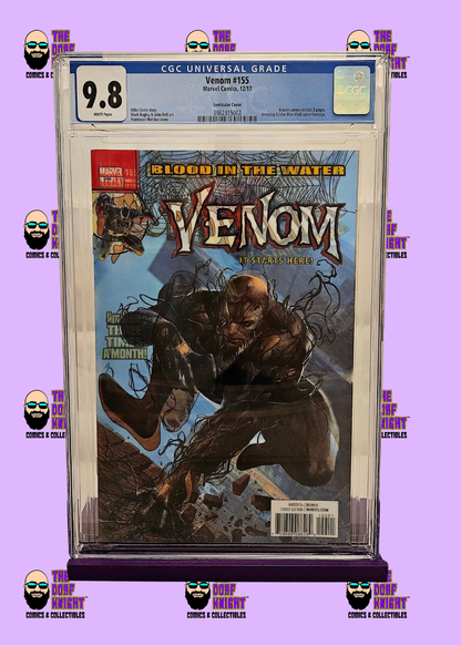 Venom #155 - Lenticular Cover - 9.8