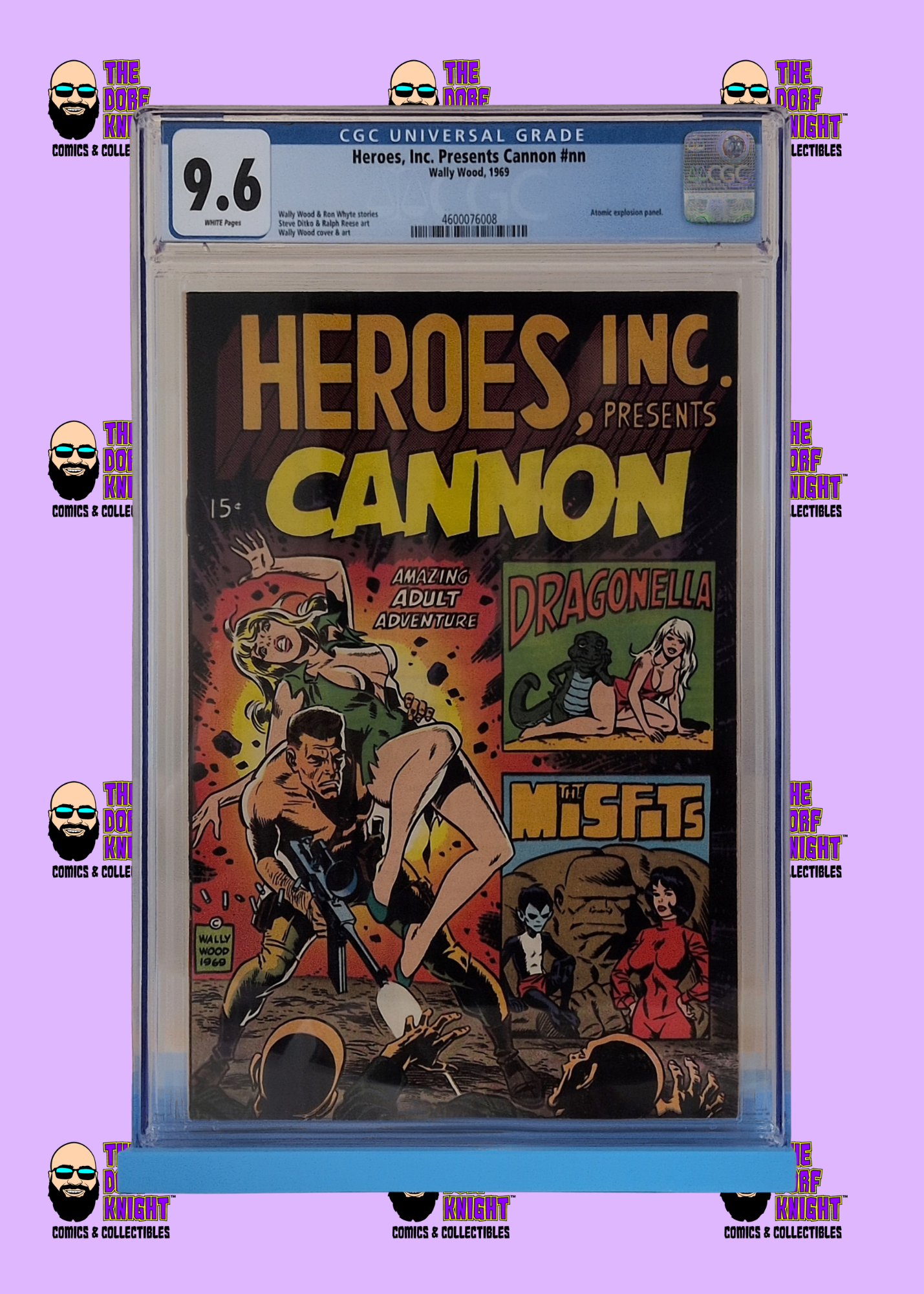 Heroes, Inc. Presents Cannon #nn - 9.6