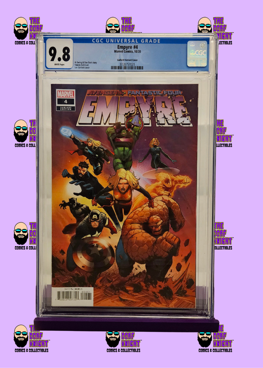 Empyre #4 - Garbett Variant Cover - 9.8