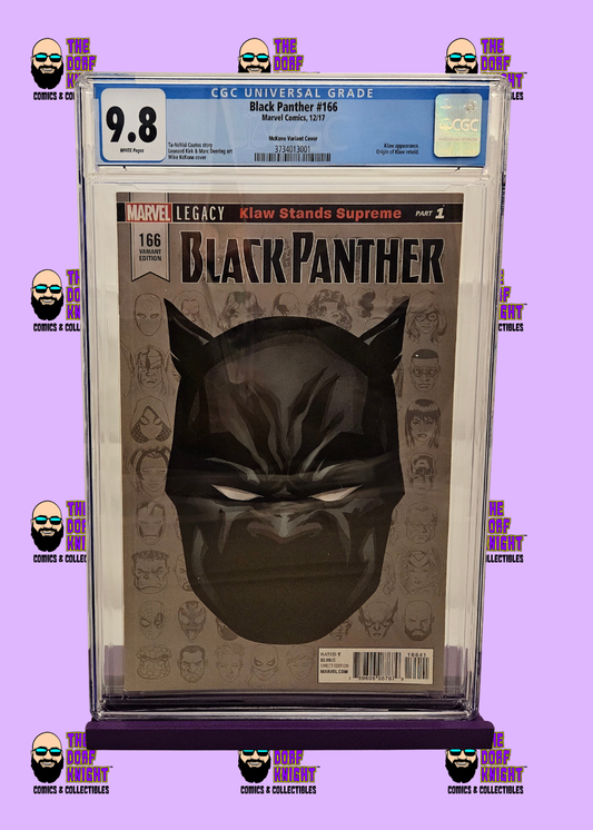Black Panther #166 - McKone Variant Cover - 9.8