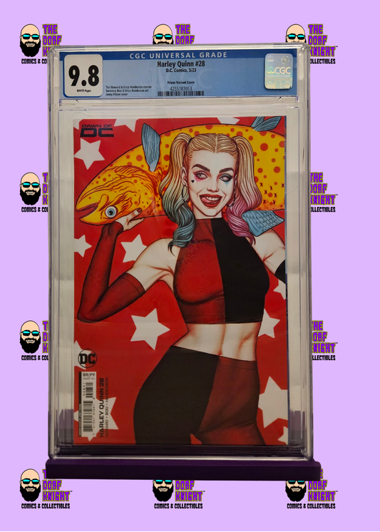 Harley Quinn #28 - Frison Variant Cover - 9.8