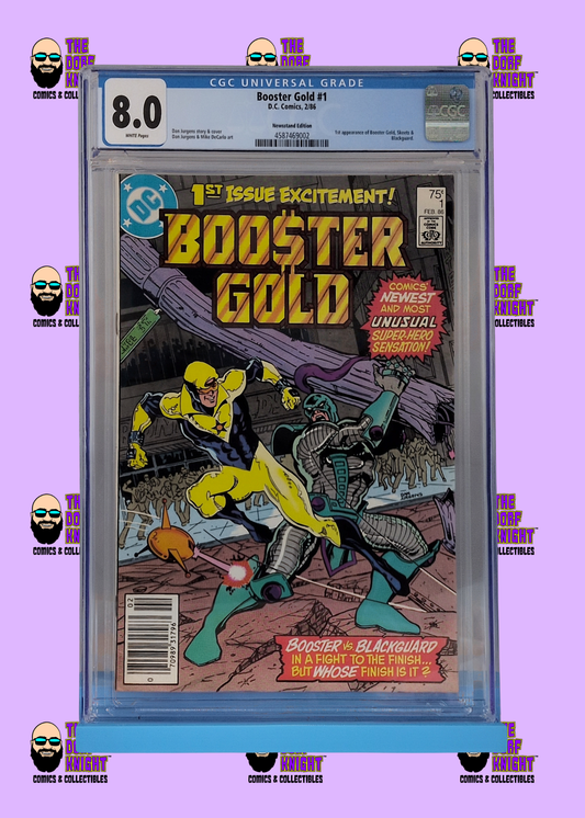 Booster Gold #1 - Newsstand Edition - 8.0