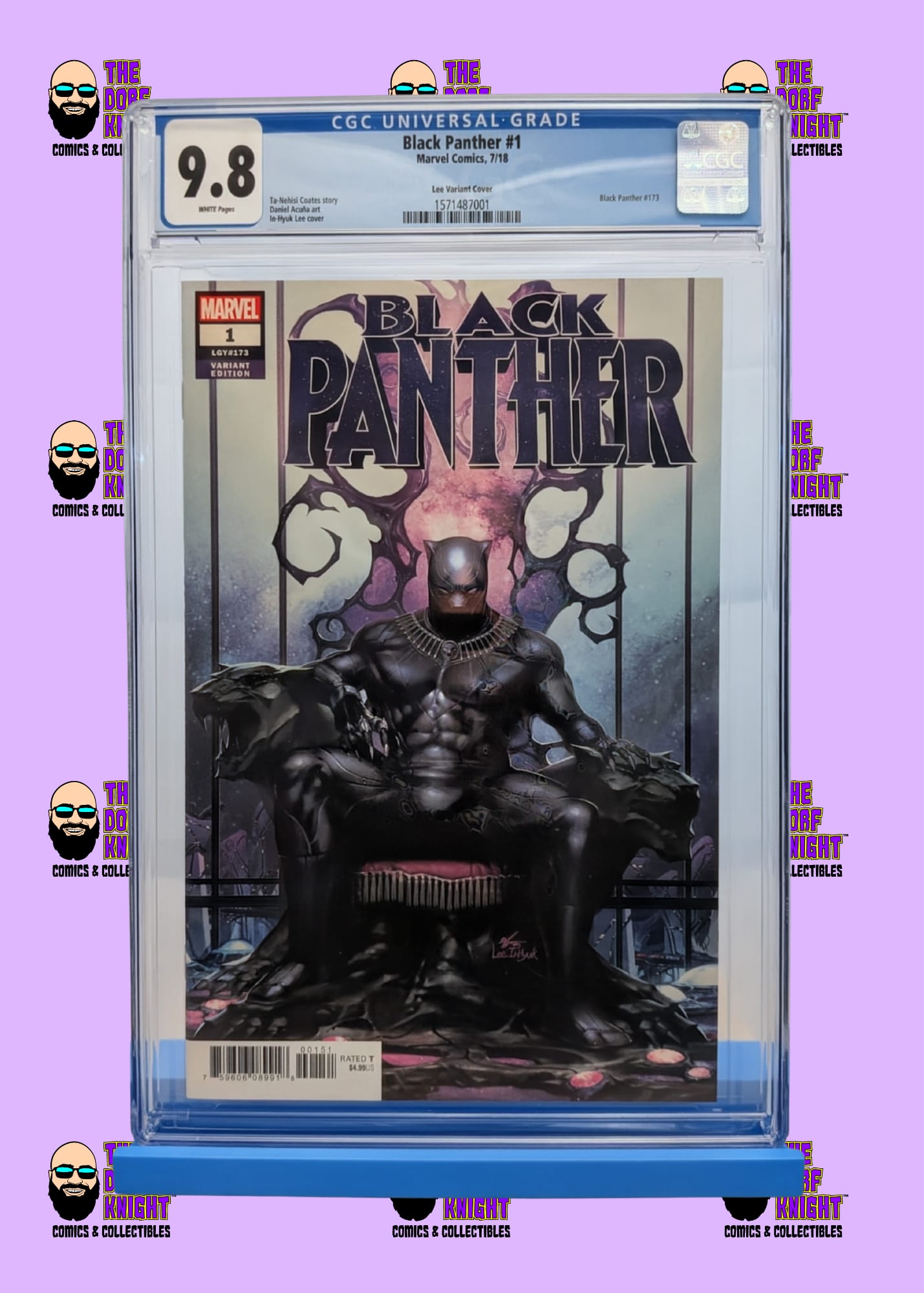 Black Panther #1 - Lee Variant Cover - 9.8