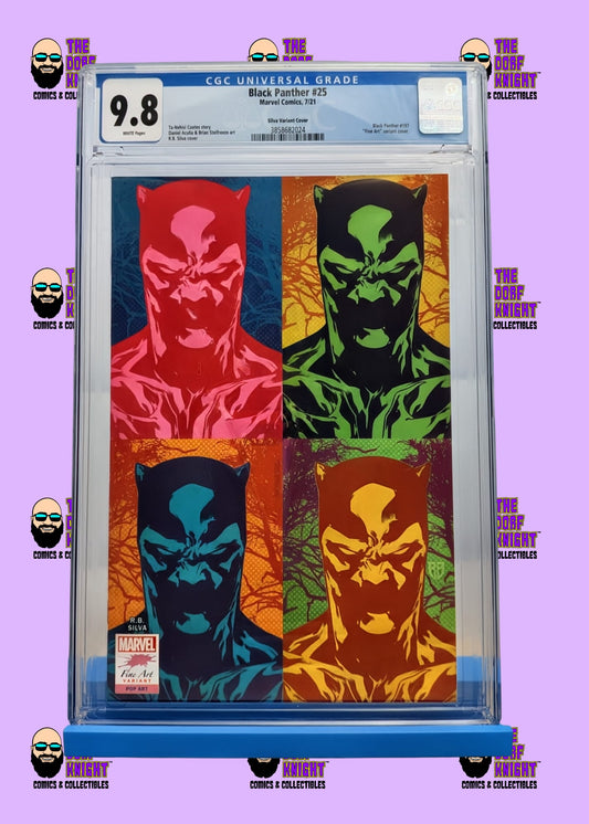 Black Panther #25 - Silva Variant Cover - 9.8