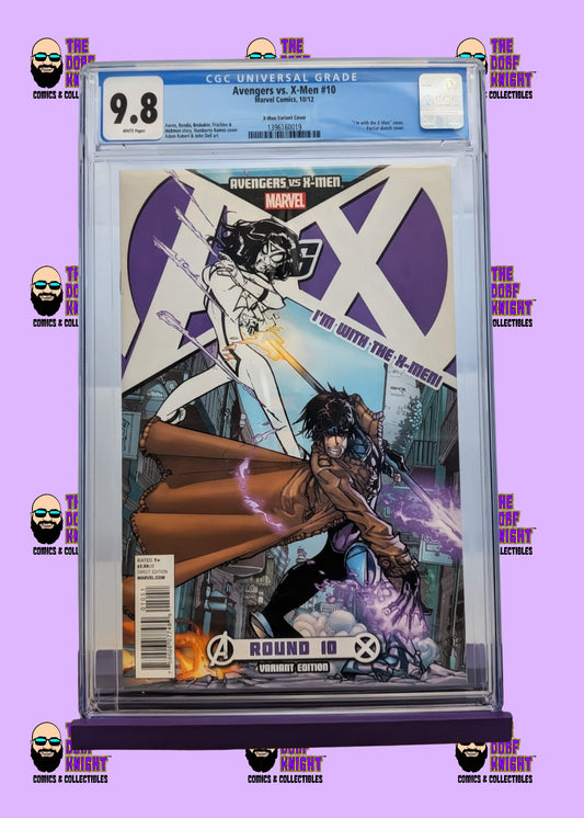 Avengers vs. X-Men #10 - X-Men Variant Cover - 9.8