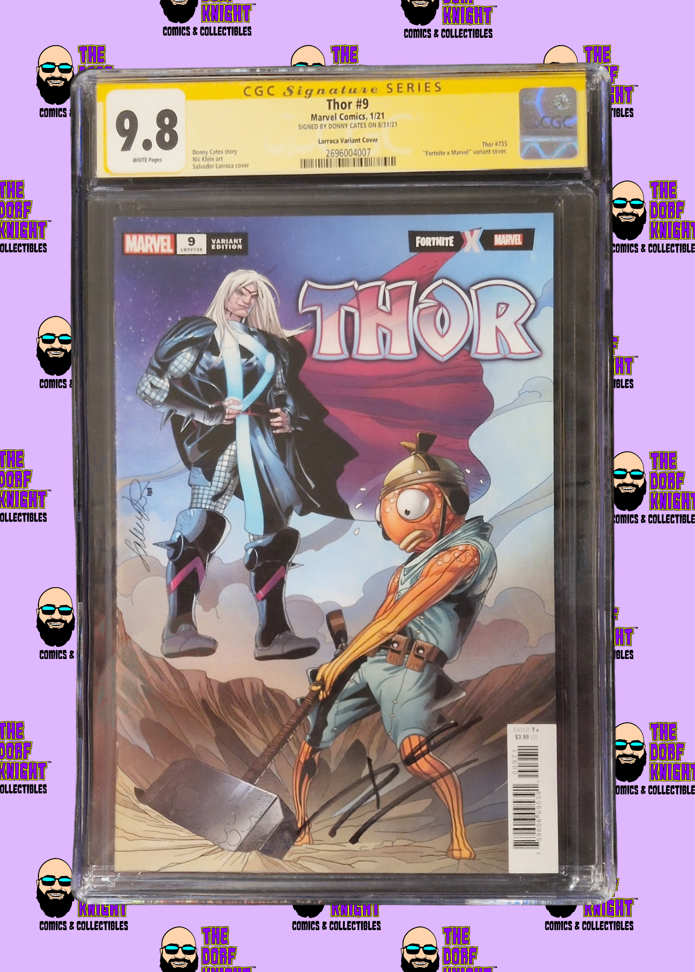 Thor #9 - Lorroca Variant - Signed by Donny Cates - 9.8
