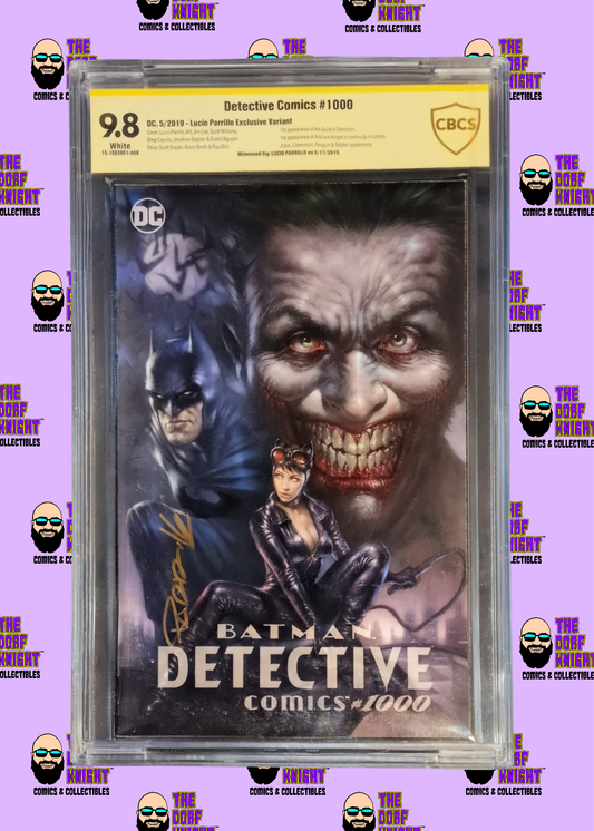 Detective Comics #1000 - Parrillo Exclusive - Signed by Lucio Parrillo - 9.8