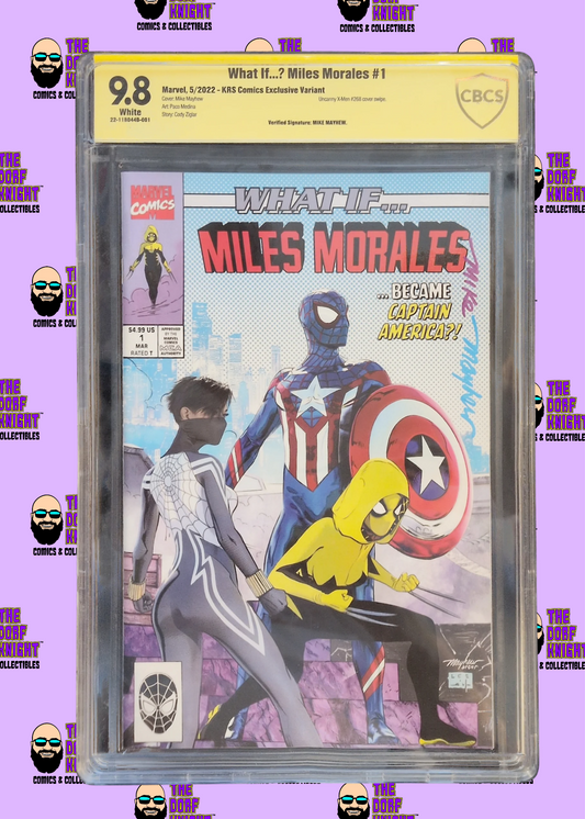 What if...? Miles #1 - KRS Exclusive - Signed by Mike Mayhew - 9.8
