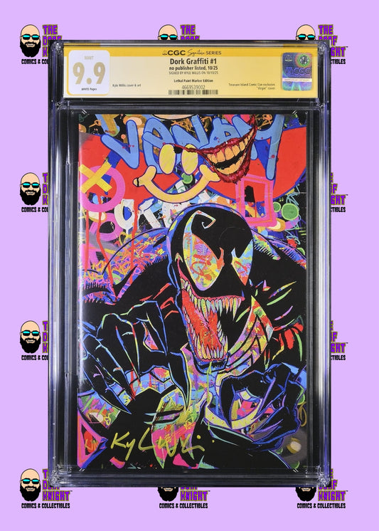 Dork Graffiti #1 - Lethal Paint Marker Edition - Signed by Kyle Willis - 9.9