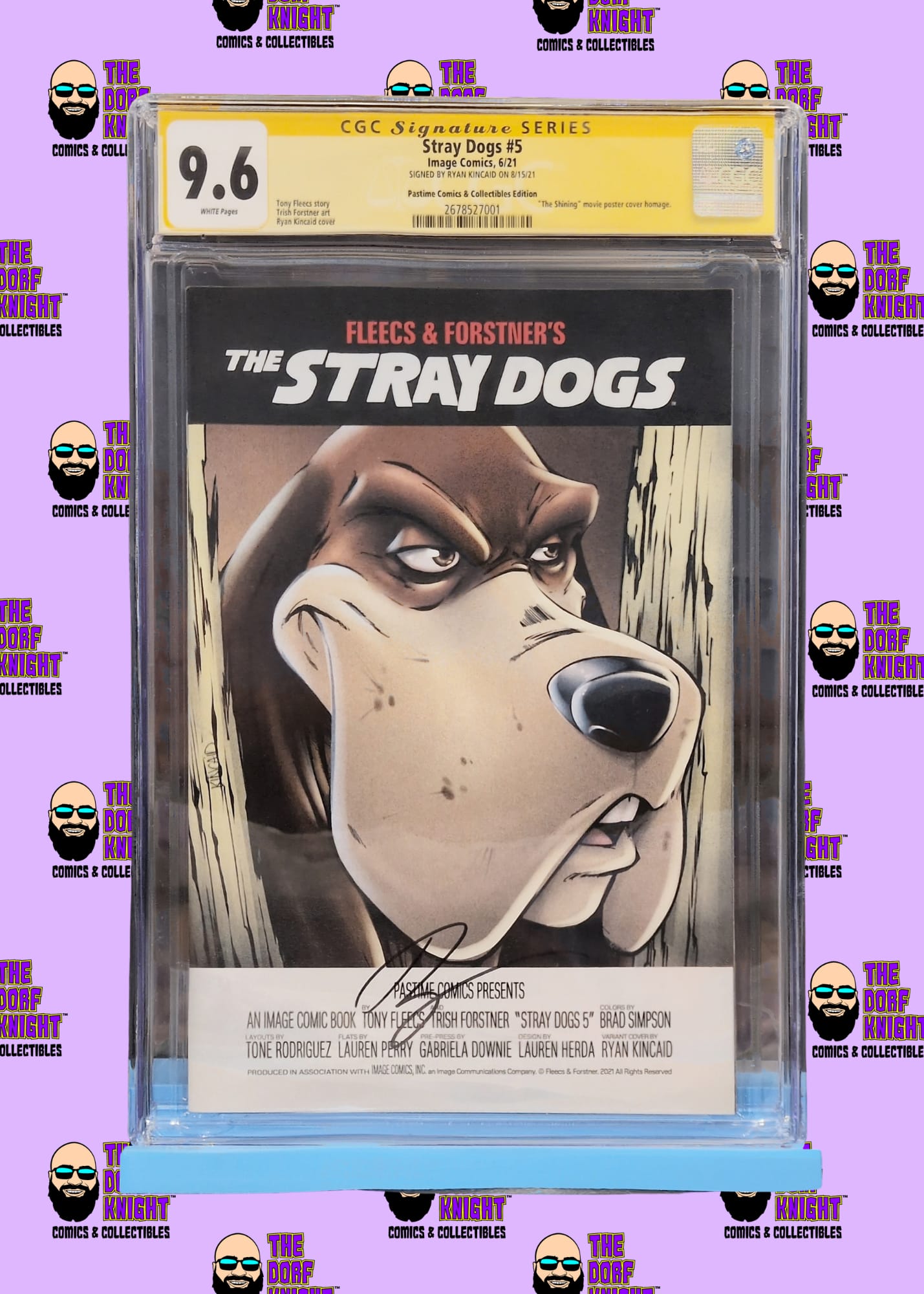 Stray Dogs #5 - Pastime Comics & Collectibles Edition - Signed by Ryan Kincaid - 9.6
