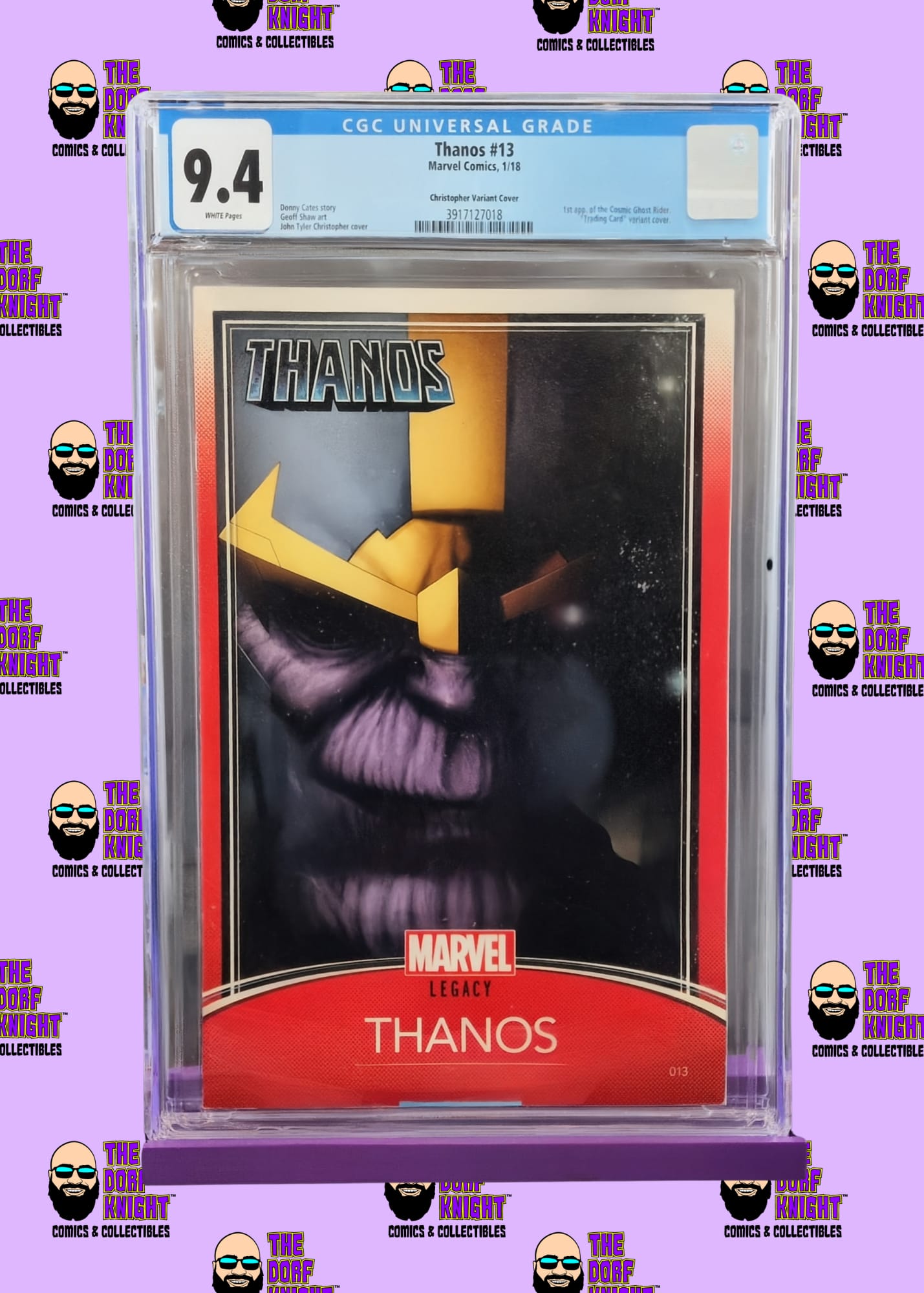 Thanos #13 - Christopher Variant Cover - 9.4