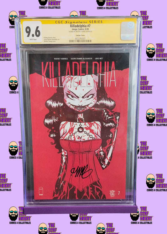 Killadelphia #7 - Variant Cover - Signed by Skottie Young - 9.6