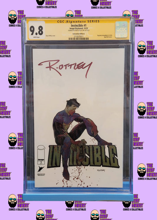 Invincible #1 - Convention Edition C - Signed by Ryan Ottley - 9.8