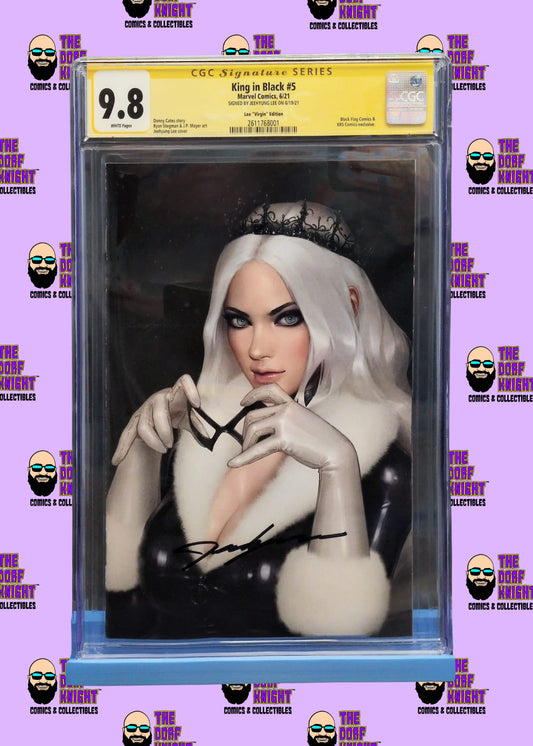 King in Black #5 - Lee "Virgin" Edition - Signed by Jeehyung Lee - 9.8