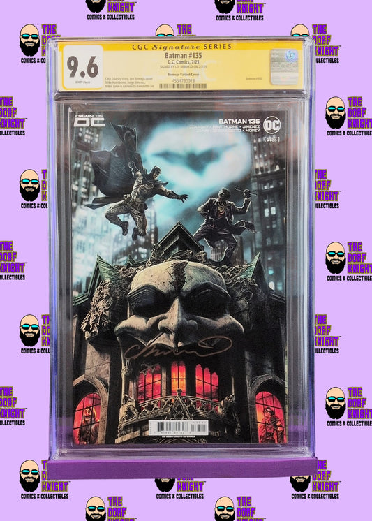 Batman # 135 - Bermejo Variant Cover - Signed by Lee Bermejo - 9.6