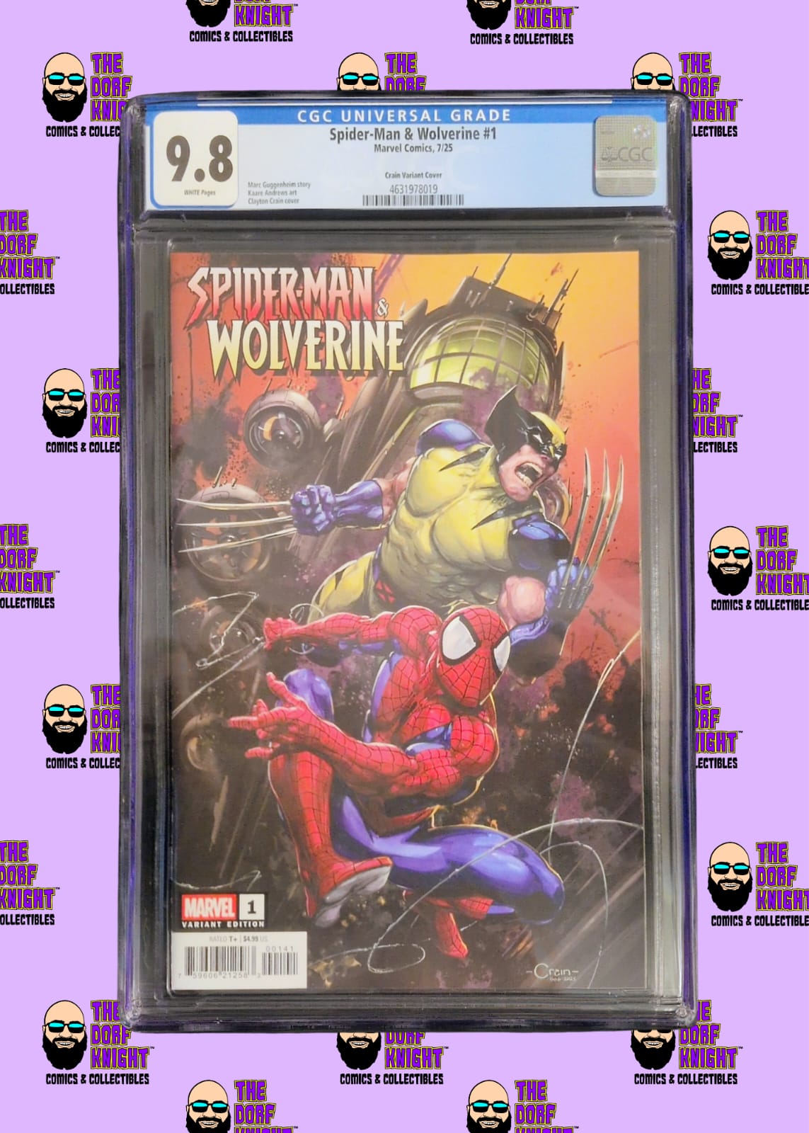 Spider-Man & Wolverine #1 - 9.8