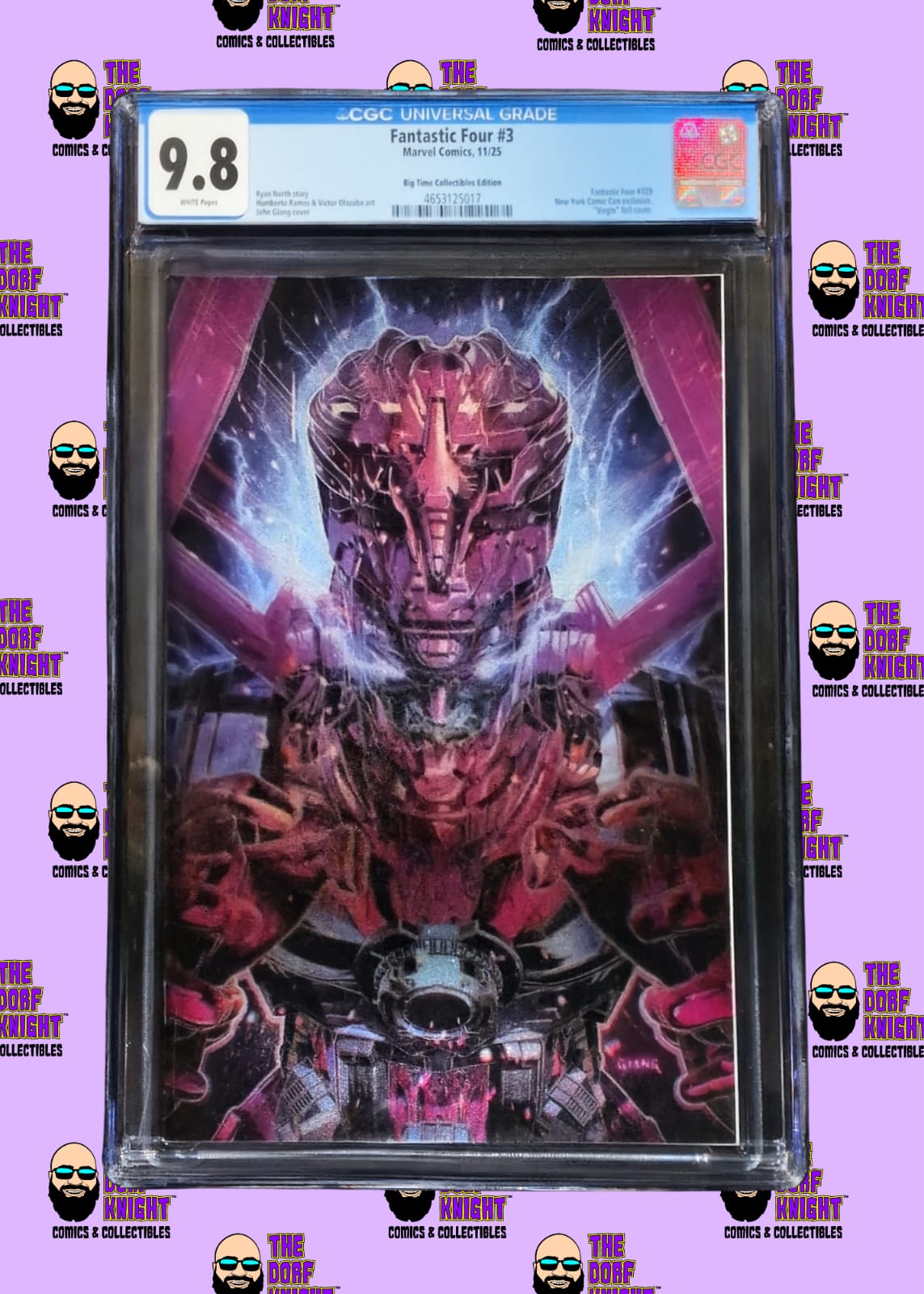 Fantastic Four #3 - Big Time Collectibles Edition - 9.8